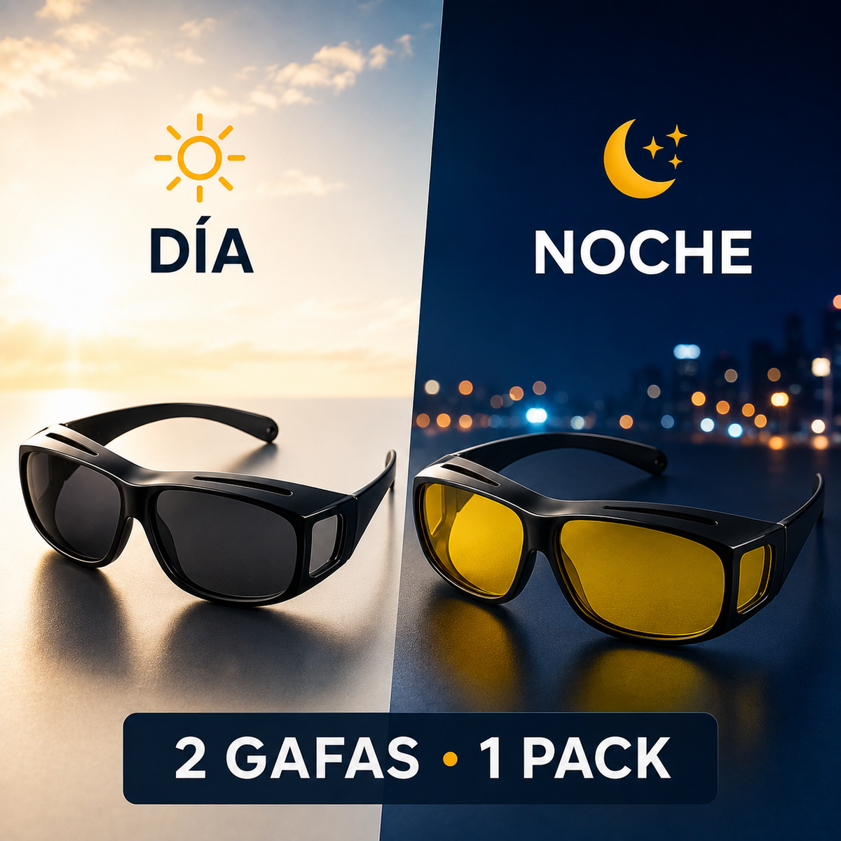 Vision Duo™ | Gafas Día + Noche 2x1